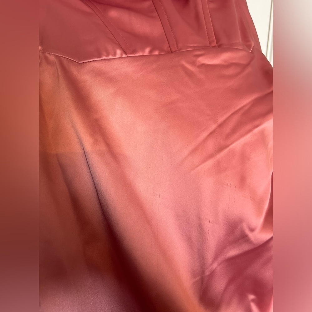 Bardot Jamila Corset Dress in Dusty Rose - Picture 9 of 11